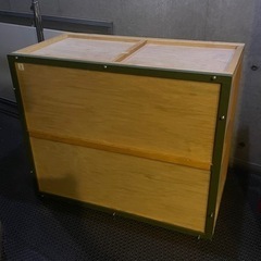 ベニヤ箱　差し上げます