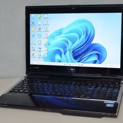 最新Windows11+office 新品爆速SSD512GB NEC LL750/L 第三世代i7/メモリ8GB/15.6インチ/USB3.0/無線内蔵/HDMI/ブルーレイ/便利なソフト多数