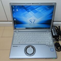 JC0135 パナソニック Let\'s Note CF-SZ6 LTE搭載 DVDマルチ 良品 office2019