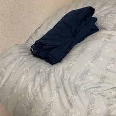 羽毛布団(シングル)  布団カバー付き