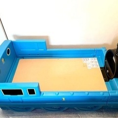 最終値下げ！きかんしゃトーマス 子供用ベッドの画像
