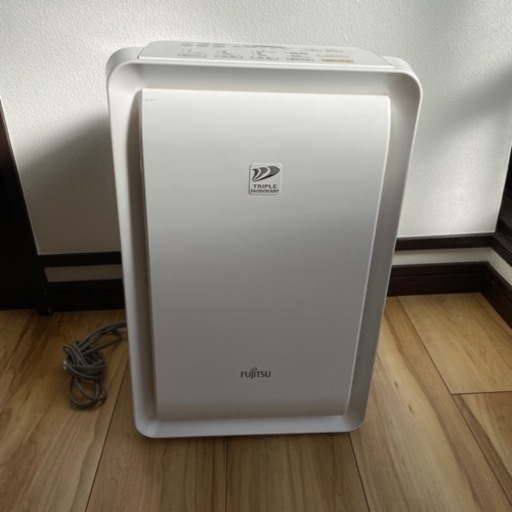 加湿脱臭機　空気清浄機　FUJITSU