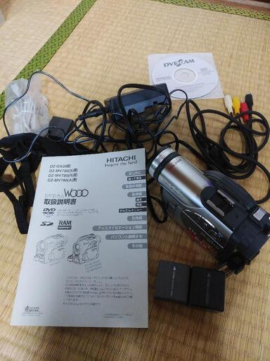 DVDCAM　 DVDのビデオカメラ 　HITACHI