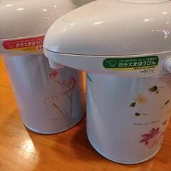 保温ポットふたつセットお値下げの画像