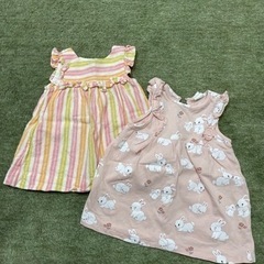 9点セット60cm女の子ベビー洋服！の画像