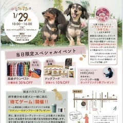 フラワーデザイナーによる愛犬＆フラワーデザイン撮影会