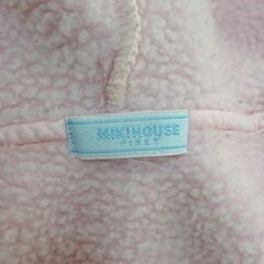 ミキハウス ファースト MIKIHOUSE first ポンチョ 厚手 ボア の画像