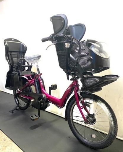 関東全域送料無料 保証付き 電動自転車 ヤマハ パスキスミニ 20インチ 3人乗り 8.9ah デジタル