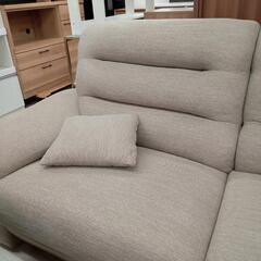 ★値下げしました❗【ニトリ】3人用ソファー　ファブリック　幅209cm 💳自社配送時🌟代引き可💳※現金、クレジット、スマホ決済対応※の画像