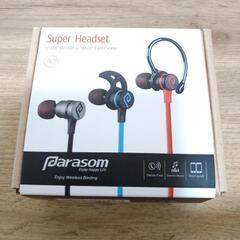 【美品】Parasom製Bluetoothイヤホン ブルー