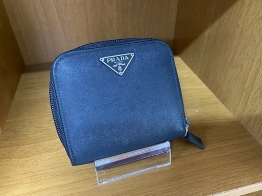 PRADA　プラダ　ナイロン製２つ折り財布　リサイクルショップ宮崎屋住吉店R5.1.17