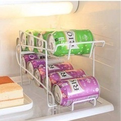 冷蔵庫缶収納ラック