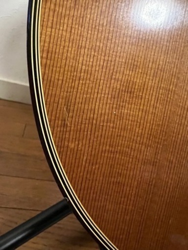 商談中【ジャンク品】☆TAKAMINE アコースティックギター☆スタンドとケースのおまけ付き