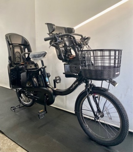 関東全域送料無料 保証付き 電動自転車 ヤマハ パスバビーアン 20インチ 12.3ah 3人乗り 新型 黒