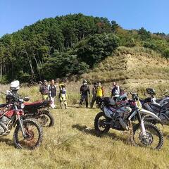 オフロードバイクで林道ツーリング!房総の古道、山道、作業道、林道探索! - 友達