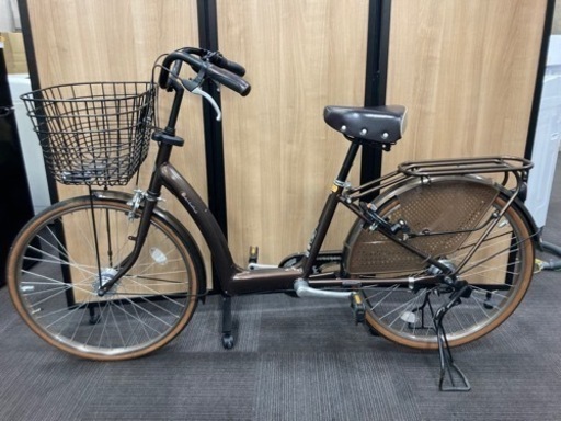 【中古品】M82 ブリヂストン BRIDGESTONE BEAUTE ボーテ BA40T1 1C13CA0 自転車 24インチ ショコラブラウン ギアチェンジ無し