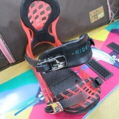 BURTON Genie 138cm レディース RiDE ビンディング付き 3点セット