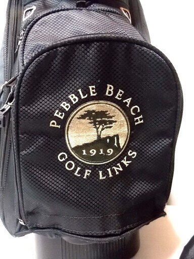 ★☆収納豊富！「PEBBLE BEACH GOLF LINKS」キャディバッグ☆★