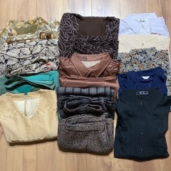 ほぼ未使用品！　レトロ　ヴィンテージ　婦人服　まとめ売り　15点セット