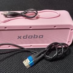 Xdobo 1983 ポータブルスピーカー　ピンク
