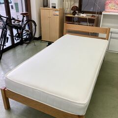 【リサイクルショップ　ピカソ　小松原】無印良品 オーク材突破板シ...