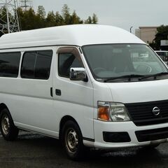 H18 キャラバン スーパーロング　ハイルーフ 最大積載量１２００ｋｇ　ＡＴ　ナビ　フルセグ　バックカメラ　ＥＴＣ　スーパーロングハイルーフ　16255の画像