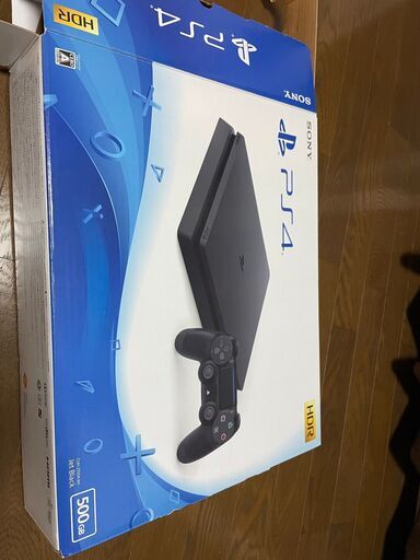 PS4　プレイステーション４　500GB　CUH-2100 ジェットブラック　美品　＋ほぼ新品コントローラー＋FF7REMAKE付き