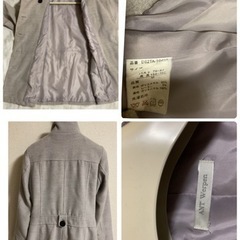 特価★まとめ売り6点ファーコートパーカーショルダーバッグ斜め掛けナイロンジャケットレザー手袋グローブ紫ベージュグレー黒お買い得の画像