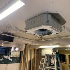 空調設備工事職人募集の画像