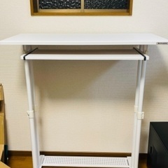 Bauhutte スタンディングデスク ホワイト 幅100cm