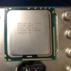 ジャンク扱い　i7 990x 純正ファンセット