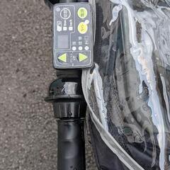 YAMAHA PAS mini ３人乗り レインカバー付き 電動自転車の画像