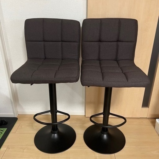 カウンターチェア　2点セット　美品