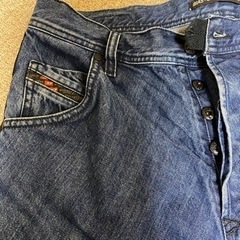 プロフ必須❗️✨超美品ディーゼル　ボーダージーンズの画像