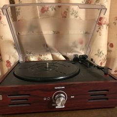 コイズミ　レコードプレーヤーの画像