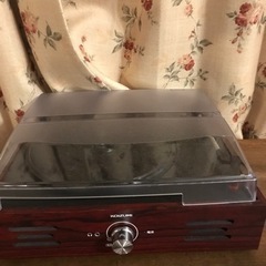 コイズミ　レコードプレーヤーの画像