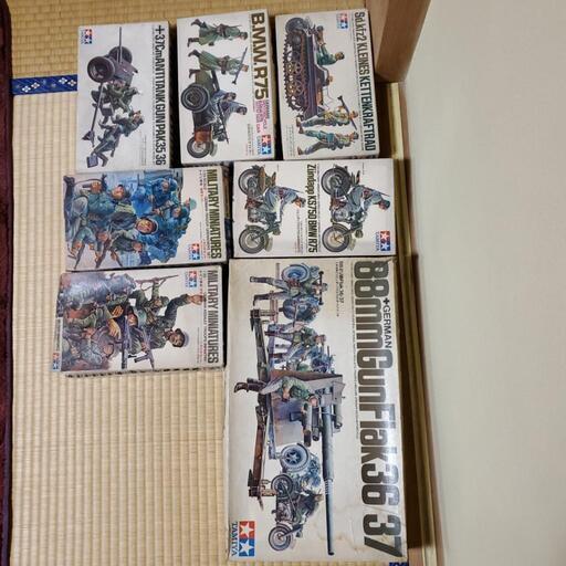 タミヤミリタリー1/35ドイツ軍セット