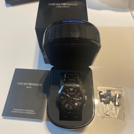 アルマーニ〔セラミック〕腕時計