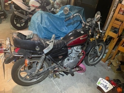 z250ltd kz250h レストアベース　検)z250ft gpz250