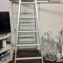 脚立として約2m,はしごとして約4.2m 長谷川工業 RD-21の画像