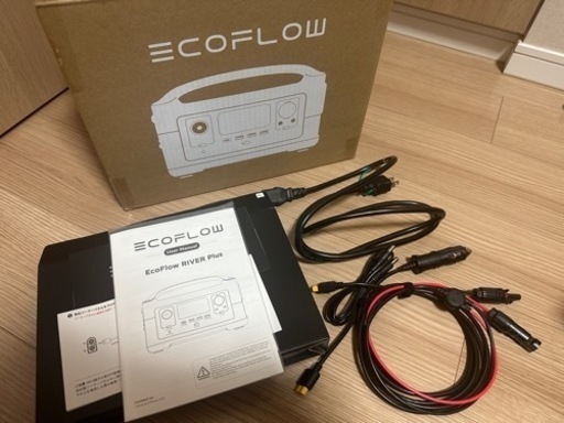 720Wh EcoFlow RIVER Plus & 専用エクストラバッテリー (RIVER Max Plus同等品)