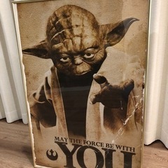 スターウォーズ　ポスター　額付き