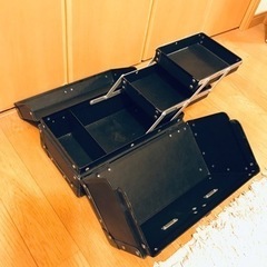 【引取のみ】メイクボックス 2段スライドトレー 瓶立スペースありの画像