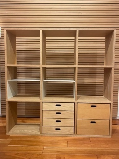 無印スタッキングシェルフ 3列3段