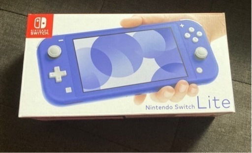 新品未使用！　Nintendo Switch lite ブルー