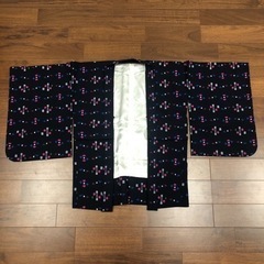 着物　羽織　昭和レトロ　冬用　リメイクの画像