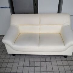 わけあり ソファー  二人掛け ソファーの画像