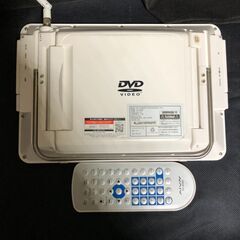 地デジチューナー内蔵　9インチ防水ポータブルDVDプレーヤー AIVN RV-909Wの画像