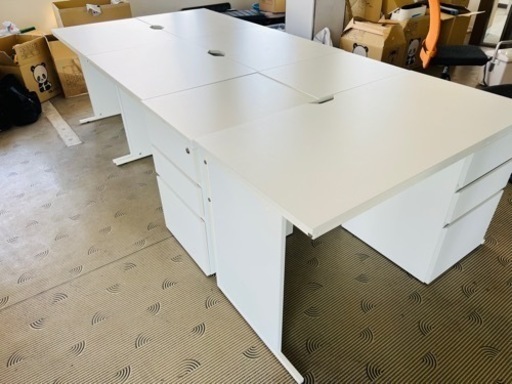 オフィス用デスク　美品　計8点セット！