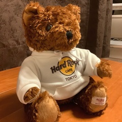 【未使用、美品】テディベア(hard rock cafe TOKYO)